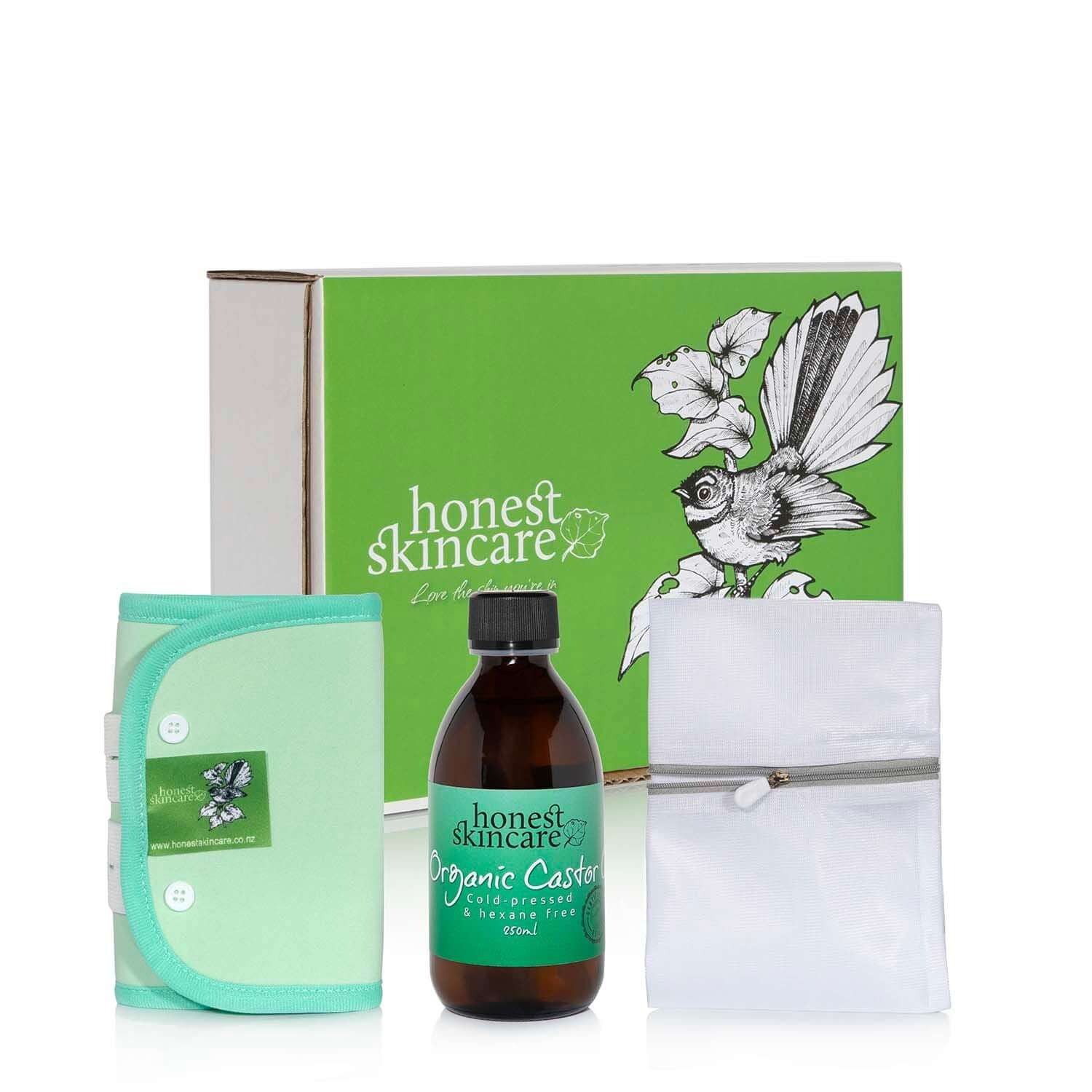 Organic Castor Oil Knee Starter Pack