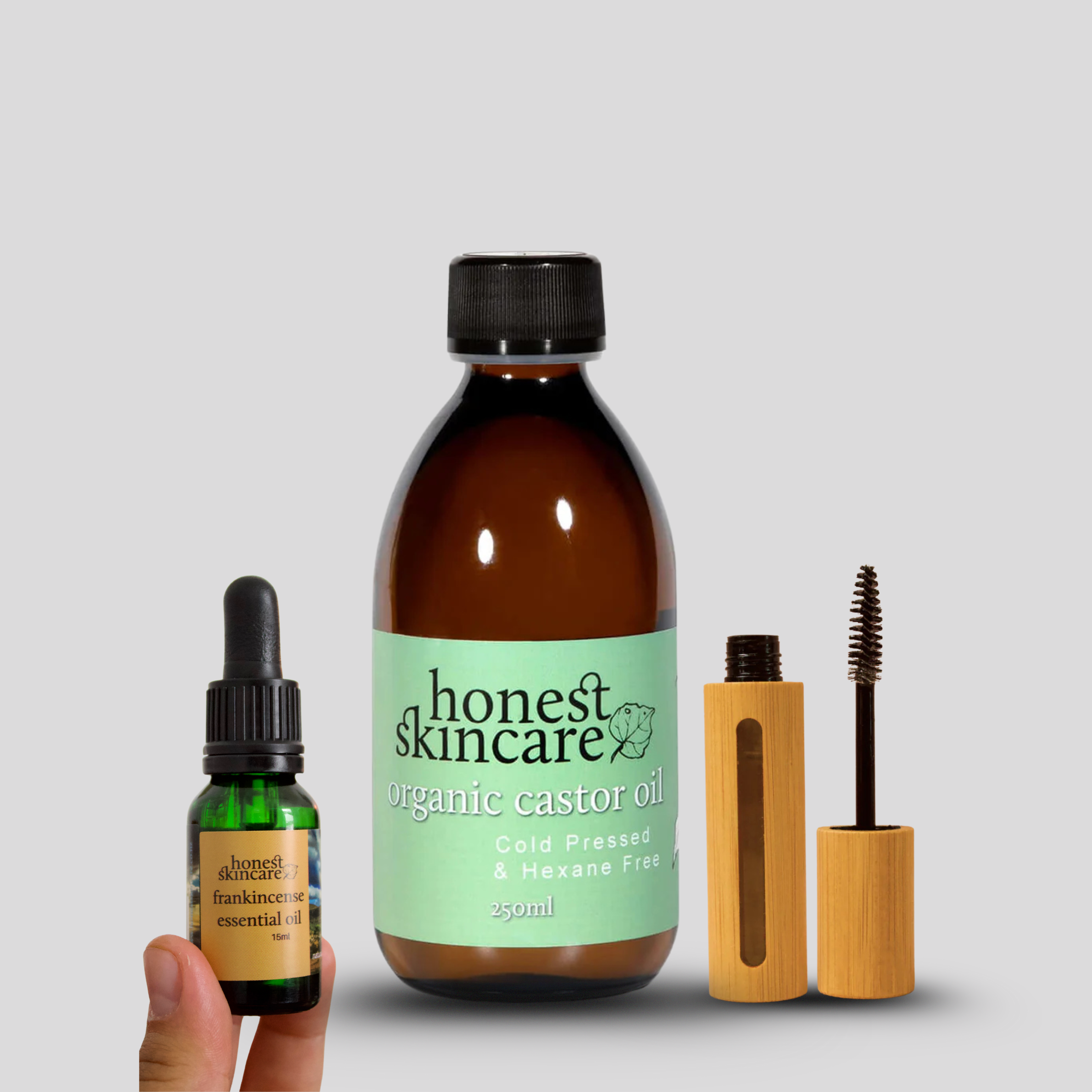 Frankincense and Organic Castor Oil Lash & Brow Bundle